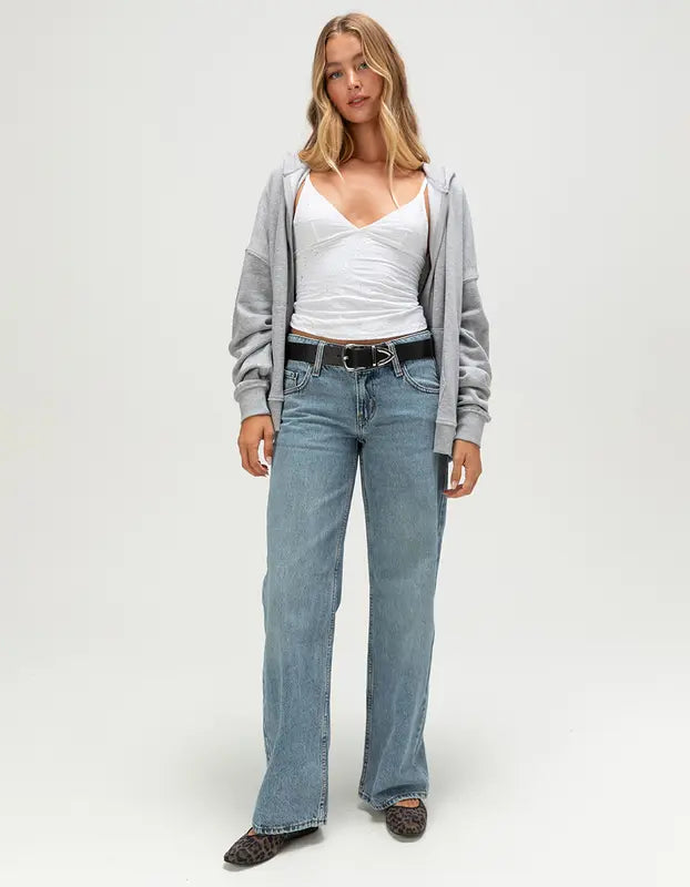 Superlow Womens Loose Jeans - Twisted Vibe