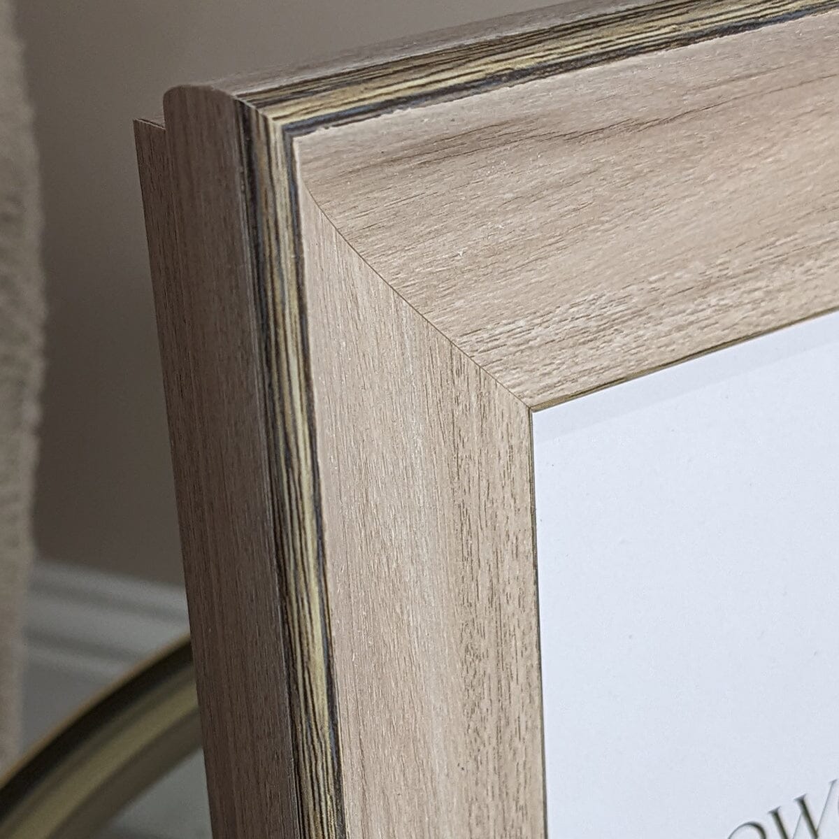 Stanton White Washed Wooden Photo Frame - 4x6"