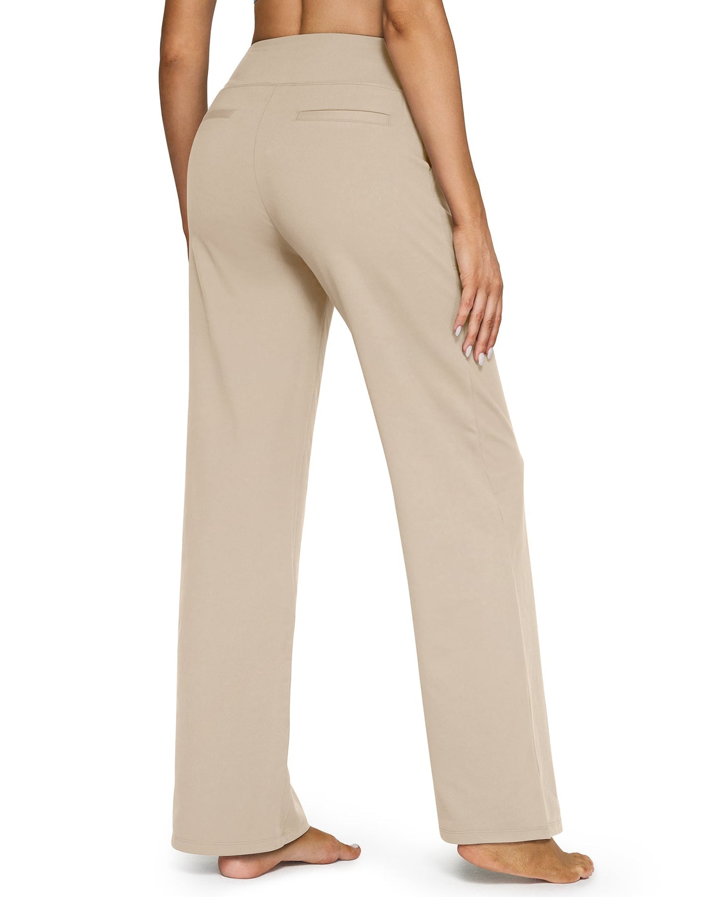 Loose High-Waist Business Casual Pants
