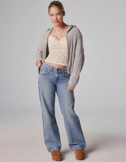 Superlow Womens Loose Jeans - Twisted Vibe
