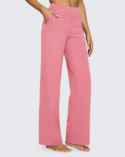 Everyday Wide-Leg Comfort Pants