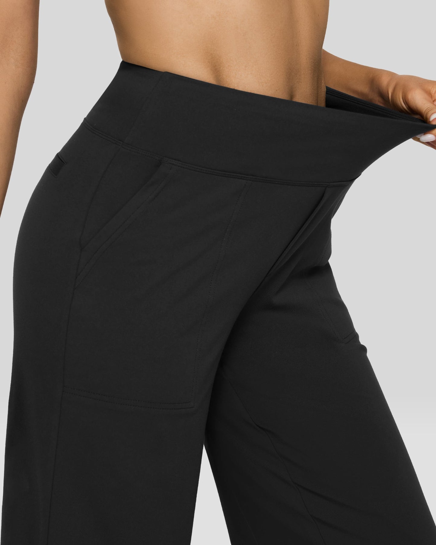 Everyday Wide-Leg Comfort Pants