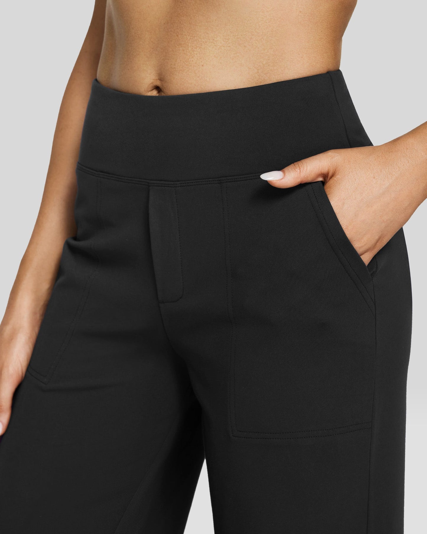 Everyday Wide-Leg Comfort Pants