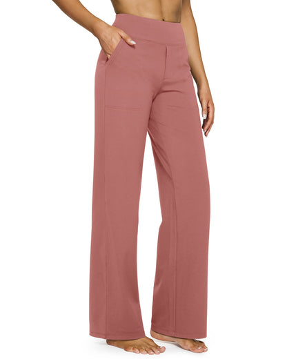 Everyday Wide-Leg Comfort Pants