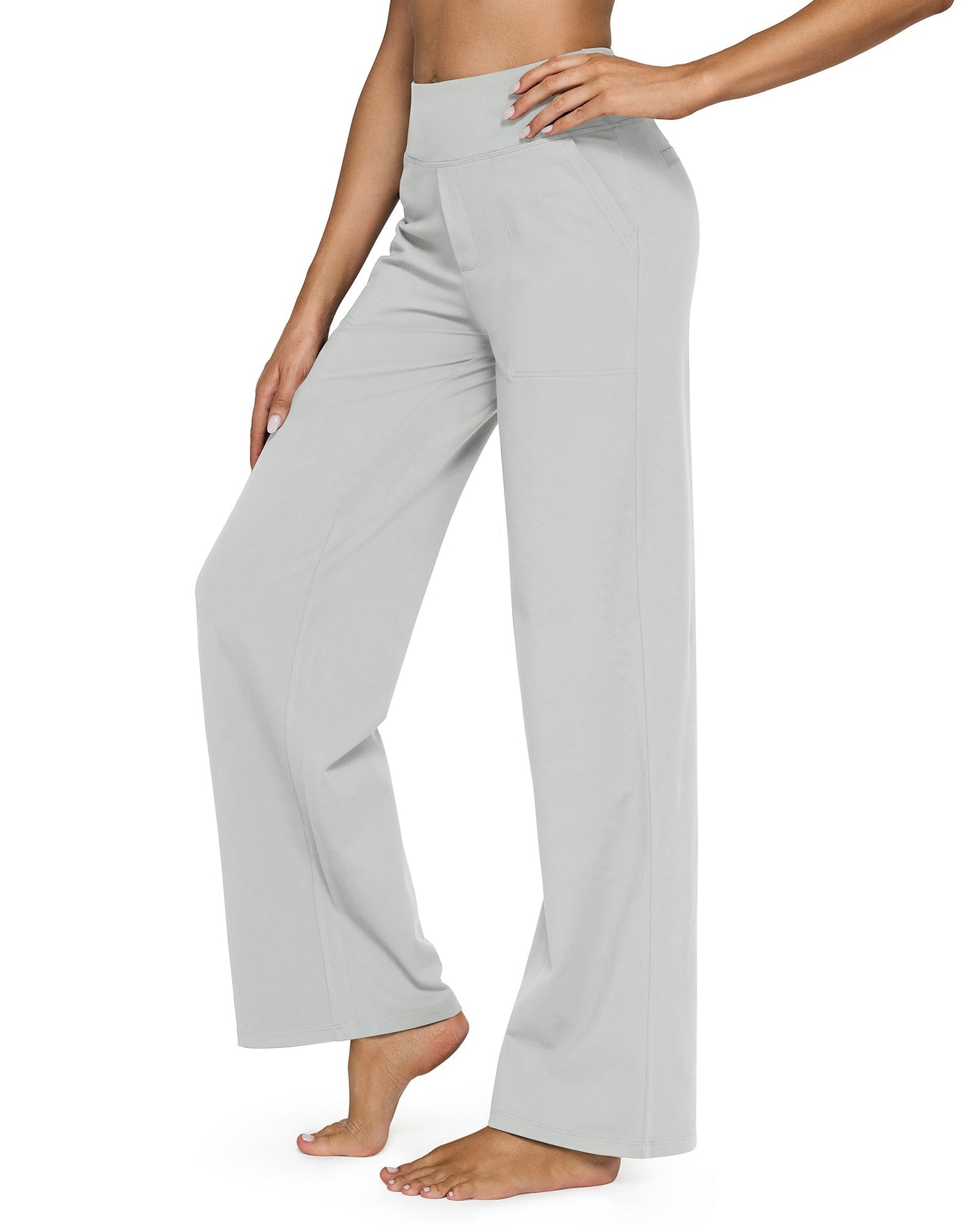 Everyday Wide-Leg Comfort Pants