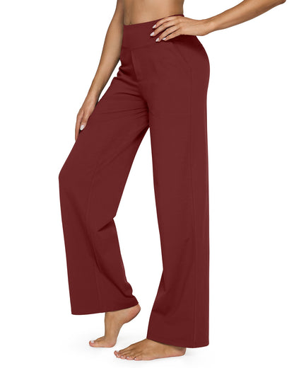 Everyday Wide-Leg Comfort Pants
