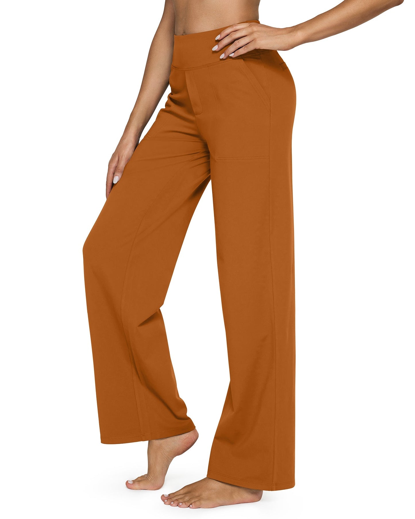 Everyday Wide-Leg Comfort Pants