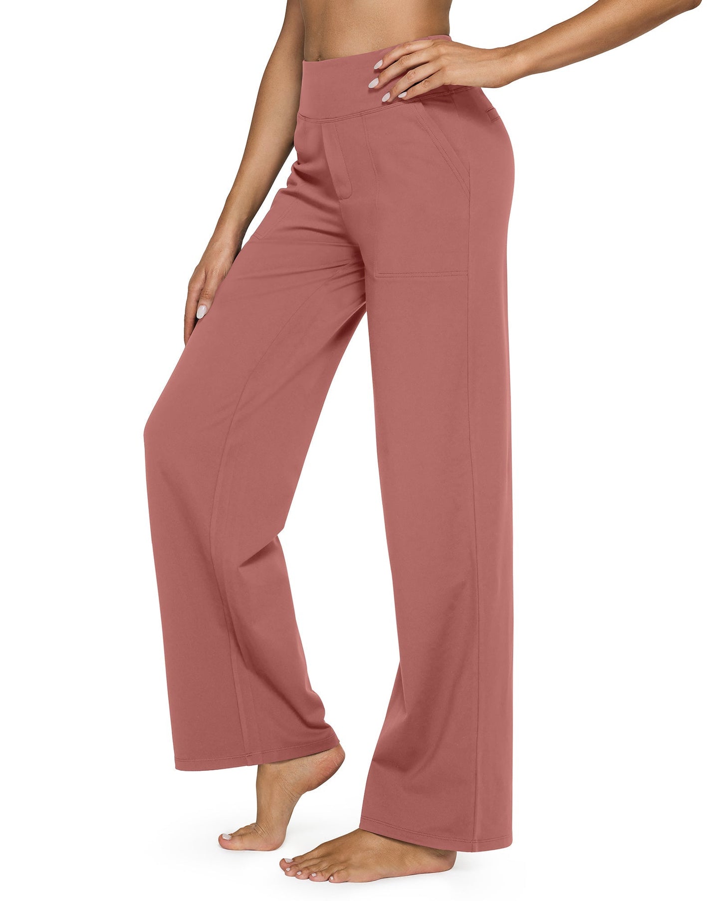 Everyday Wide-Leg Comfort Pants