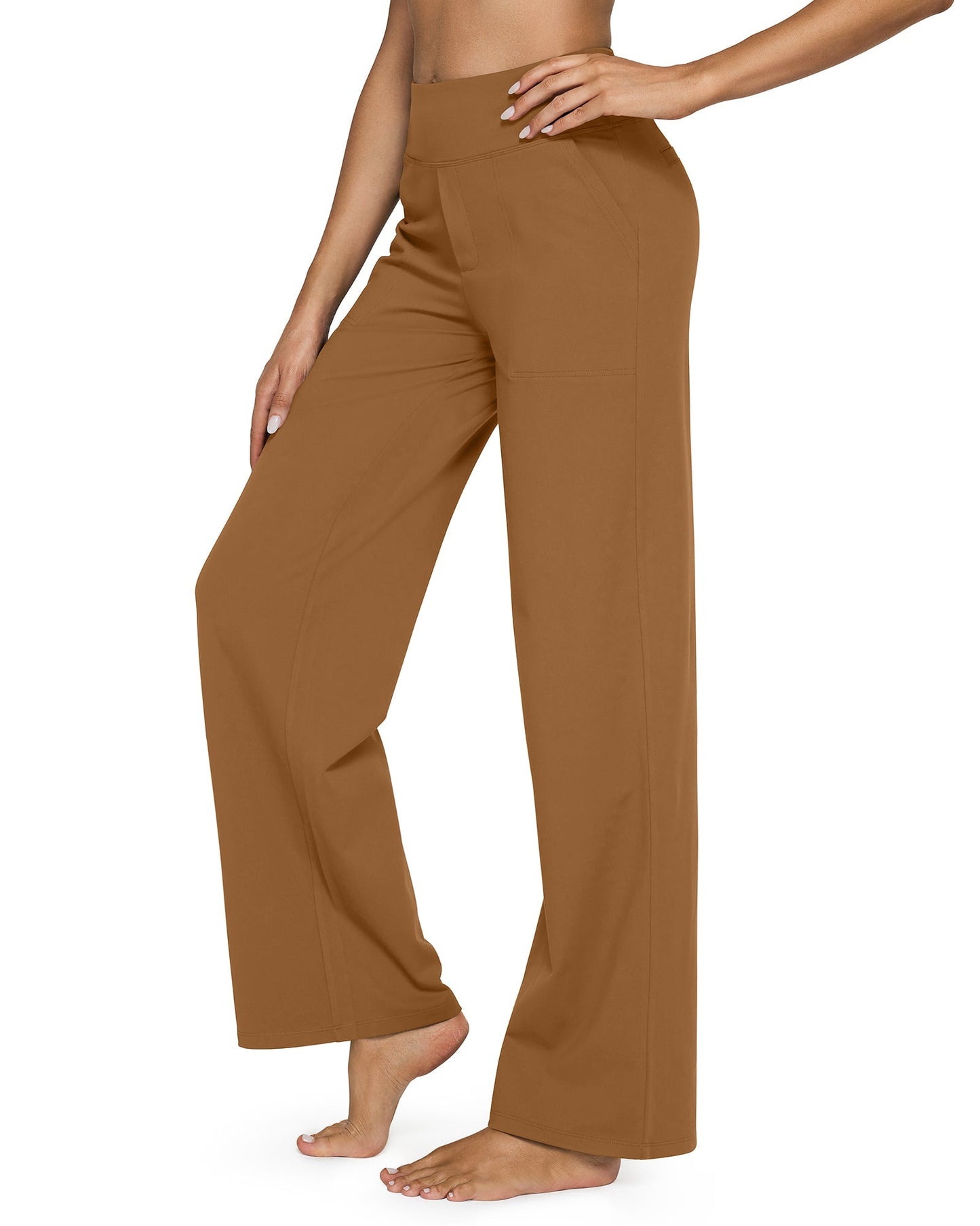 Everyday Wide-Leg Comfort Pants