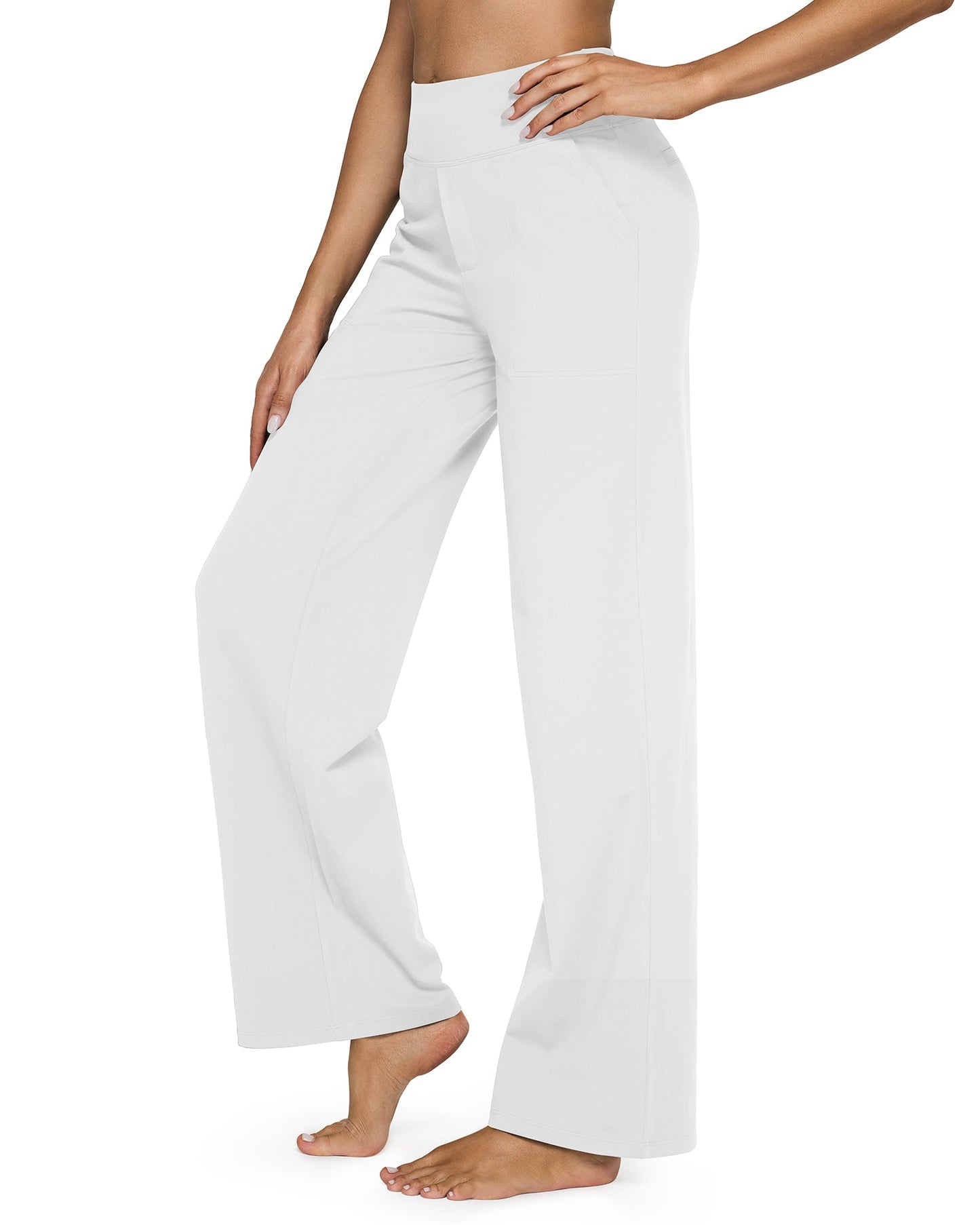 Everyday Wide-Leg Comfort Pants