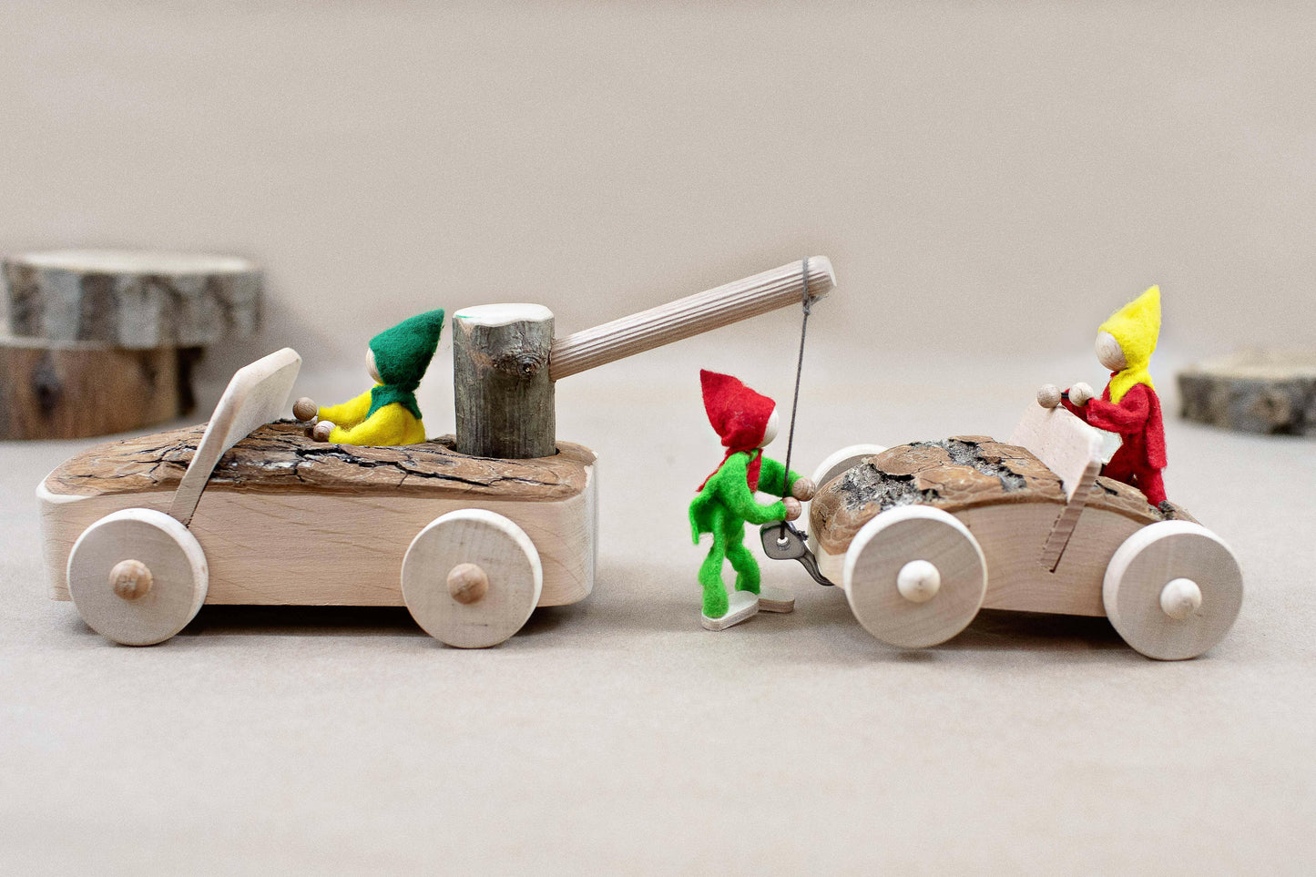 Tow Truck with Car
