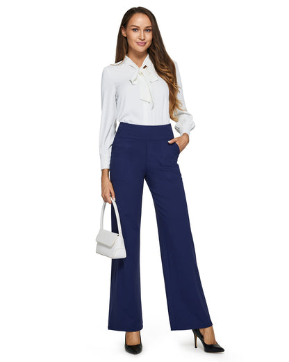 Everyday Wide-Leg Comfort Pants
