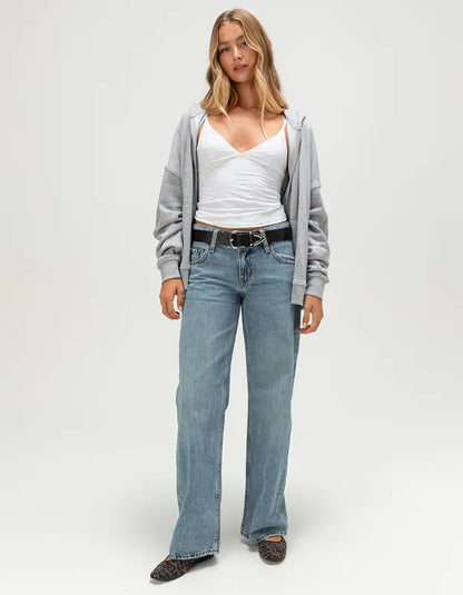 Superlow Womens Loose Jeans - Twisted Vibe
