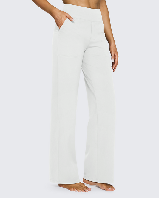 Everyday Wide-Leg Comfort Pants