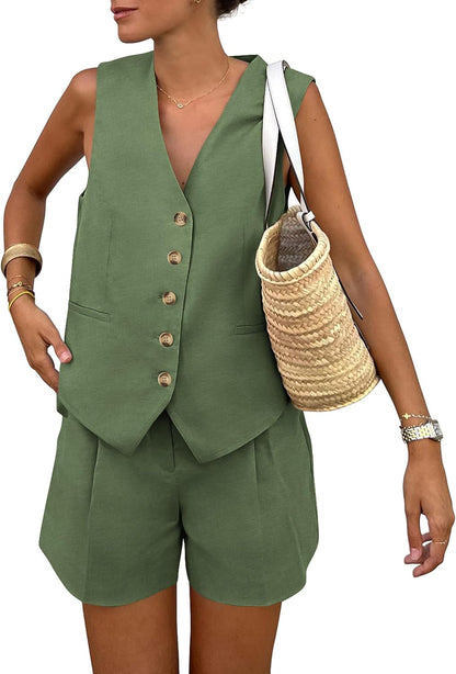 Women's Summer 2 Piece Outfit