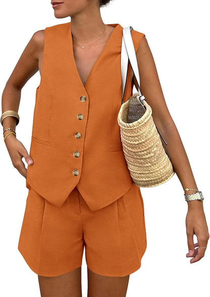 Women's Summer 2 Piece Outfit