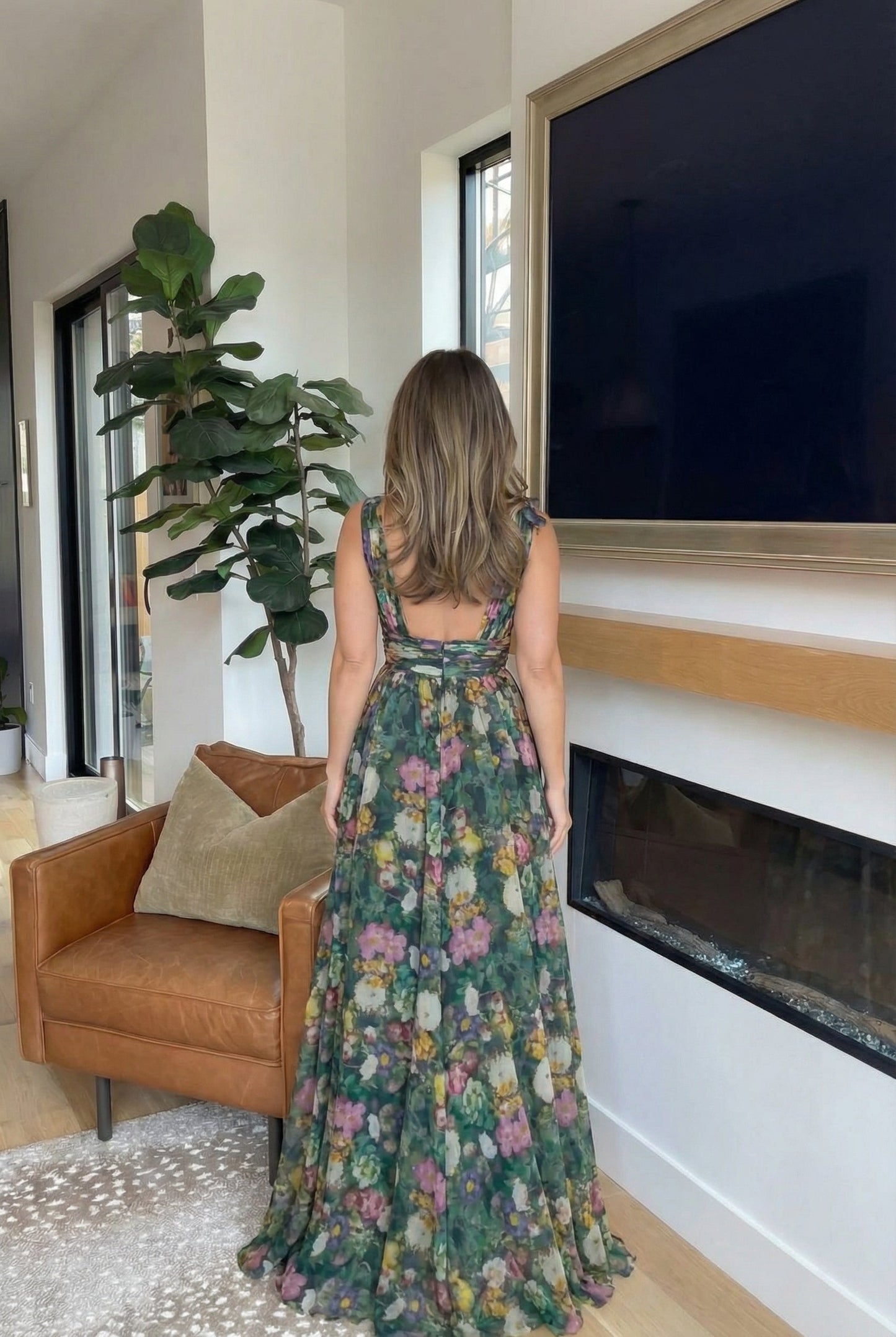 Florence Floral Gown