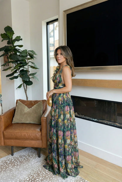 Florence Floral Gown