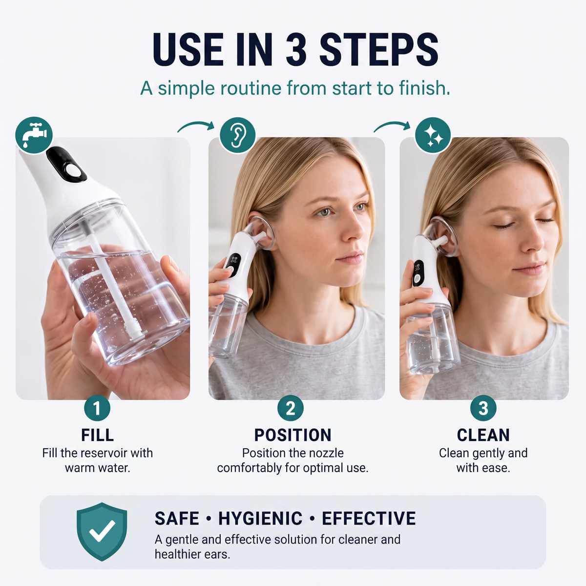 Ultra-Fast & Waterproof Pro Ear Cleaning Kit