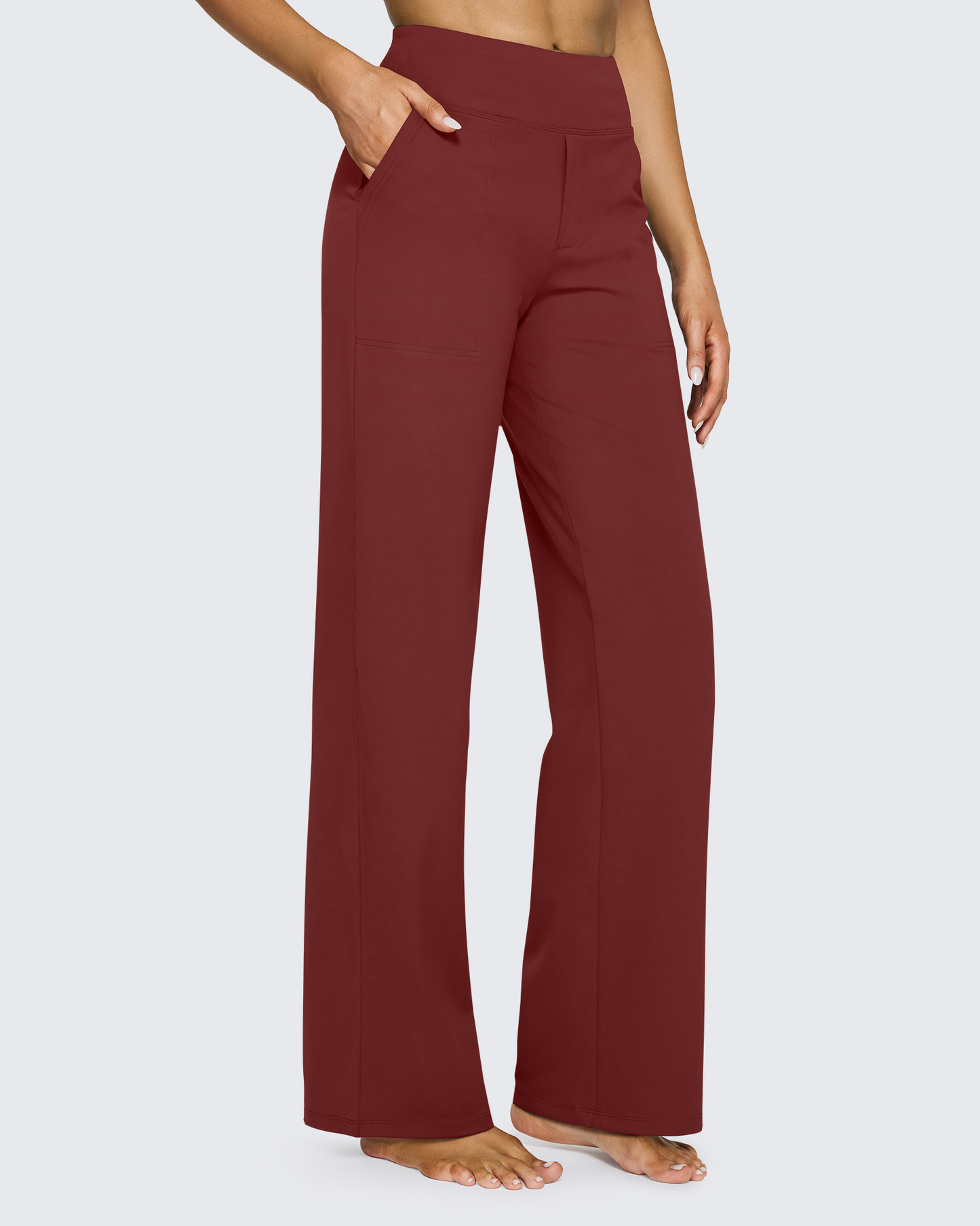 Everyday Wide-Leg Comfort Pants