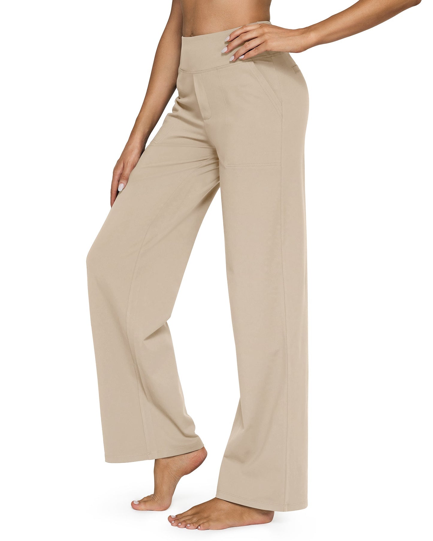 Everyday Wide-Leg Comfort Pants