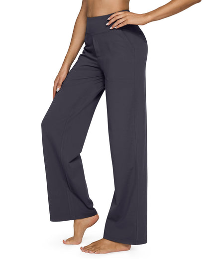 Everyday Wide-Leg Comfort Pants