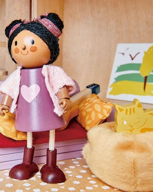 Ayana and her Cat