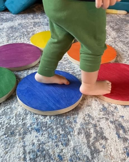 Bunny Hopkins Wooden Stepping Stones