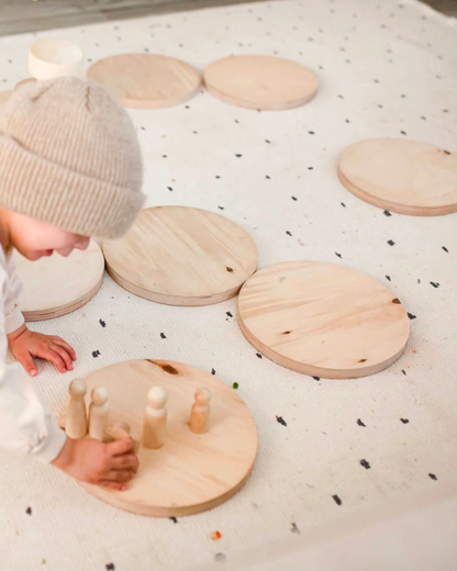 Bunny Hopkins Wooden Stepping Stones