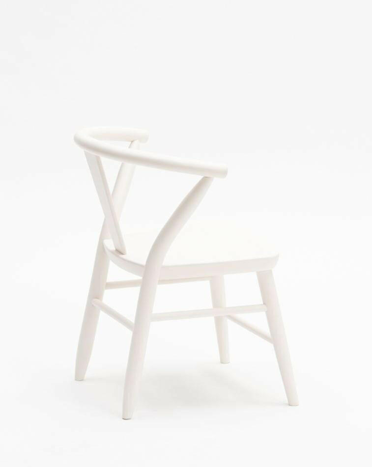 Crescent Chairs - Pair - White