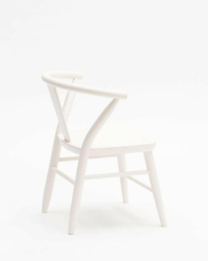 Crescent Chairs - Pair - White