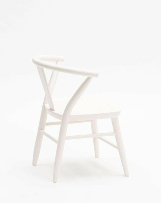 Crescent Chairs - Pair - White