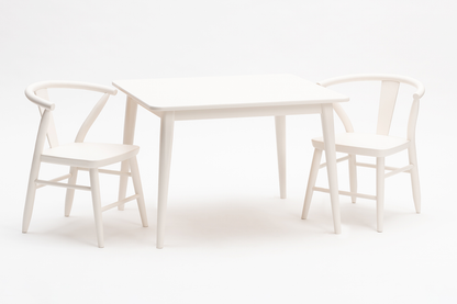 Crescent Chairs - Pair - White