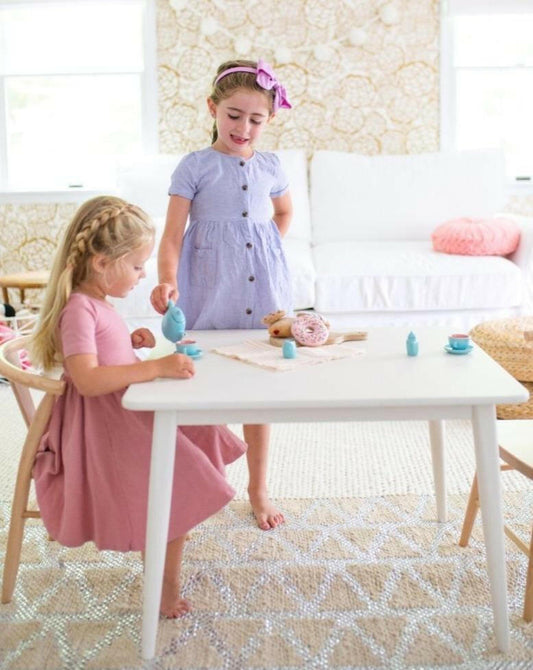 Crescent Table - White