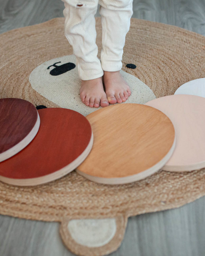 Bunny Hopkins Wooden Stepping Stones