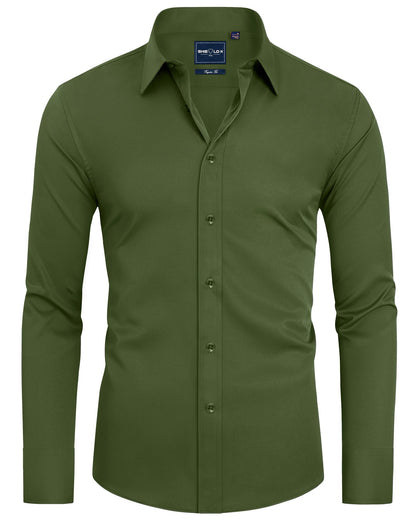 Wrinkle Free Stain Shield Button Down Shirts