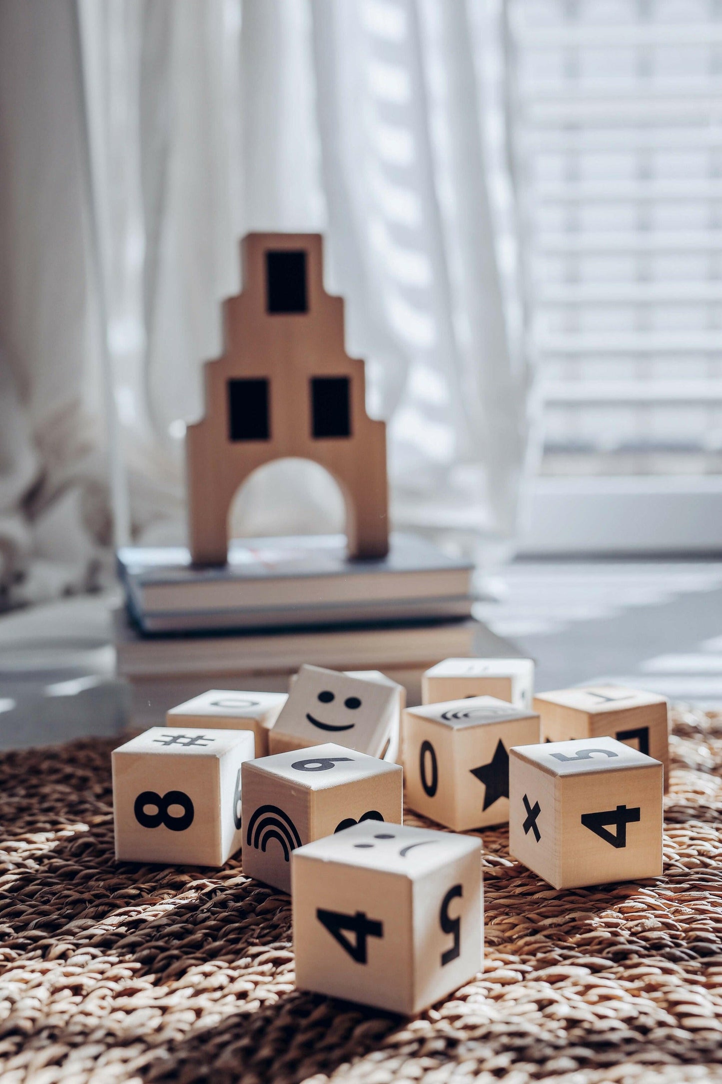 Math Blocks In Various Colors