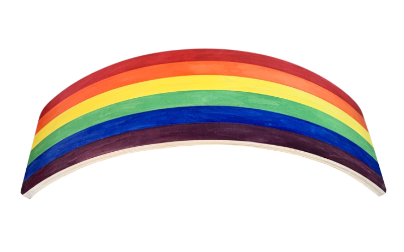 Bunny Hopkins Toddler Wooden Wobble Board