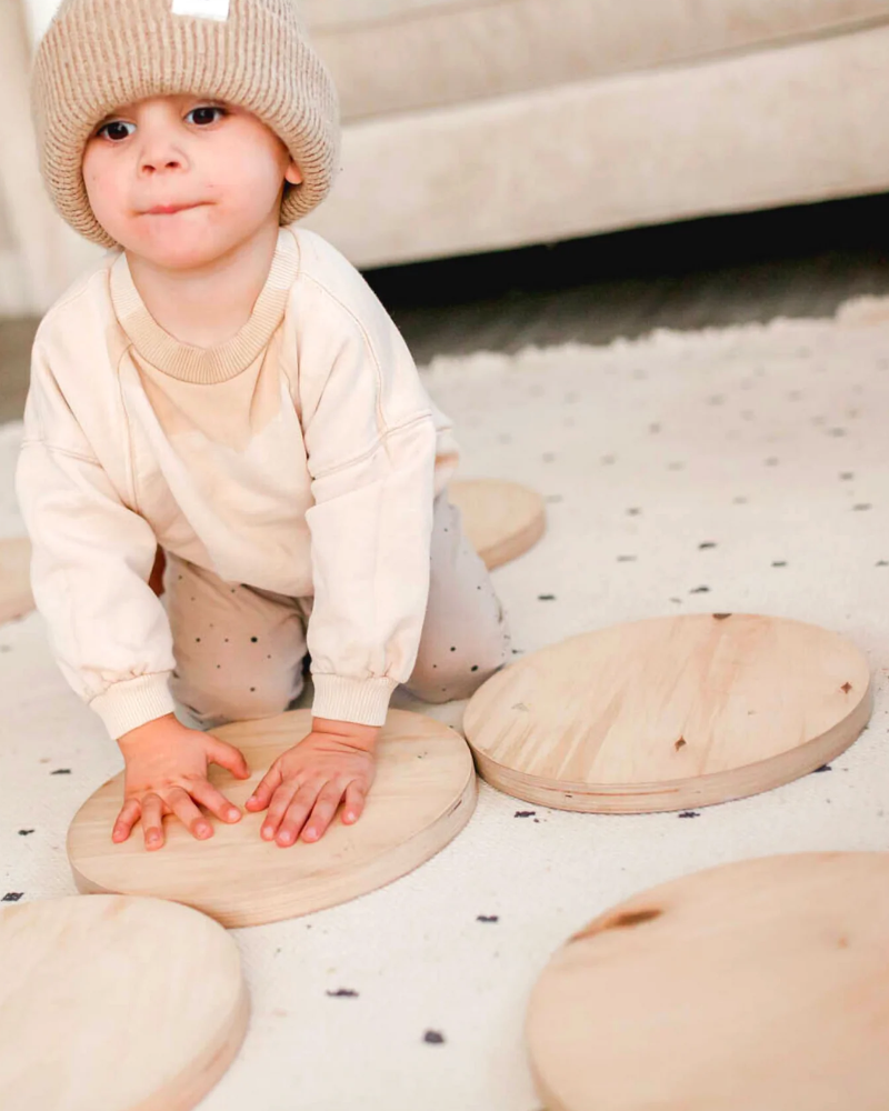 Bunny Hopkins Wooden Stepping Stones