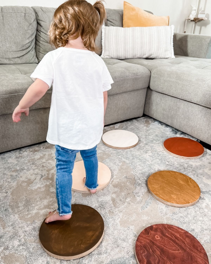 Bunny Hopkins Wooden Stepping Stones