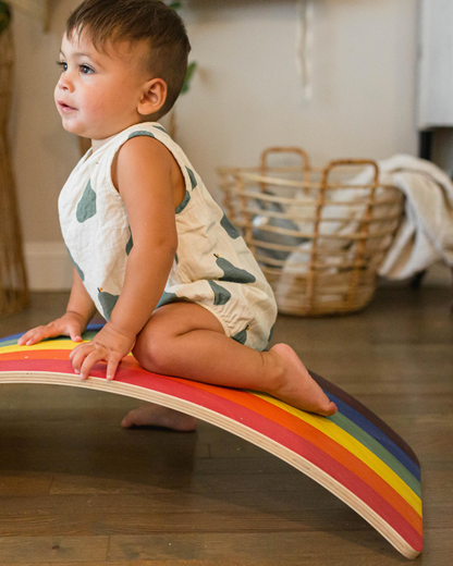 Bunny Hopkins Toddler Wooden Wobble Board