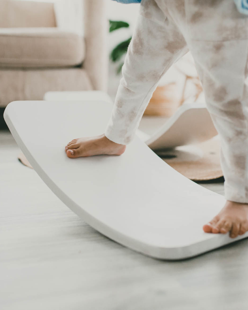Bunny Hopkins Natural Wooden Wobble Board