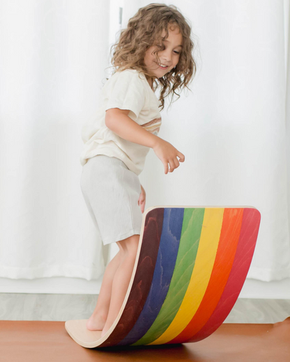 Bunny Hopkins Toddler Wooden Wobble Board