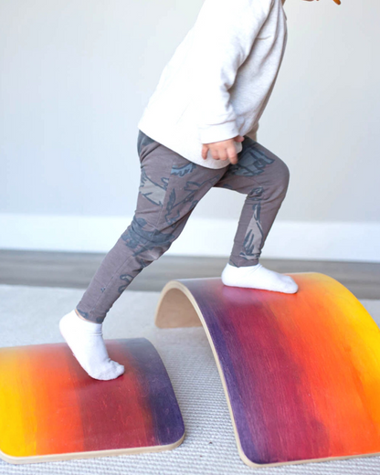 Bunny Hopkins Toddler Wooden Wobble Board