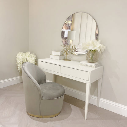 Argento Round Champagne Mirror