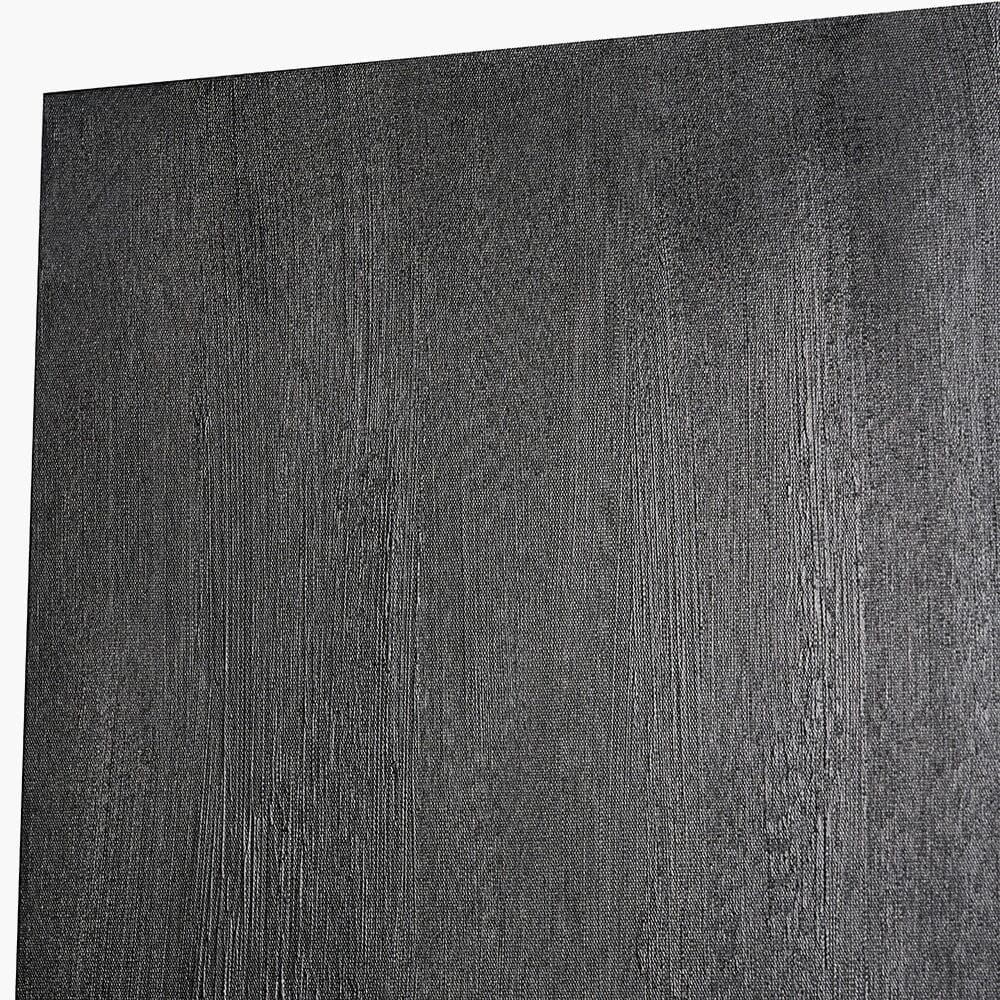 Aria Black & Gold Abstract Frameless Canvas Wall Art