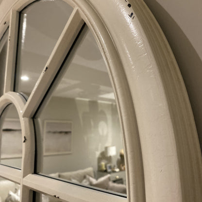 Collingwood White Window Mirror