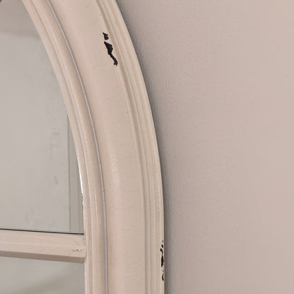 Collingwood White Window Mirror