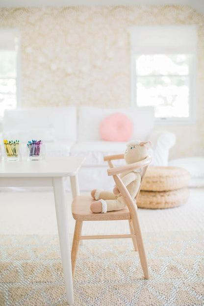 Crescent Table - White