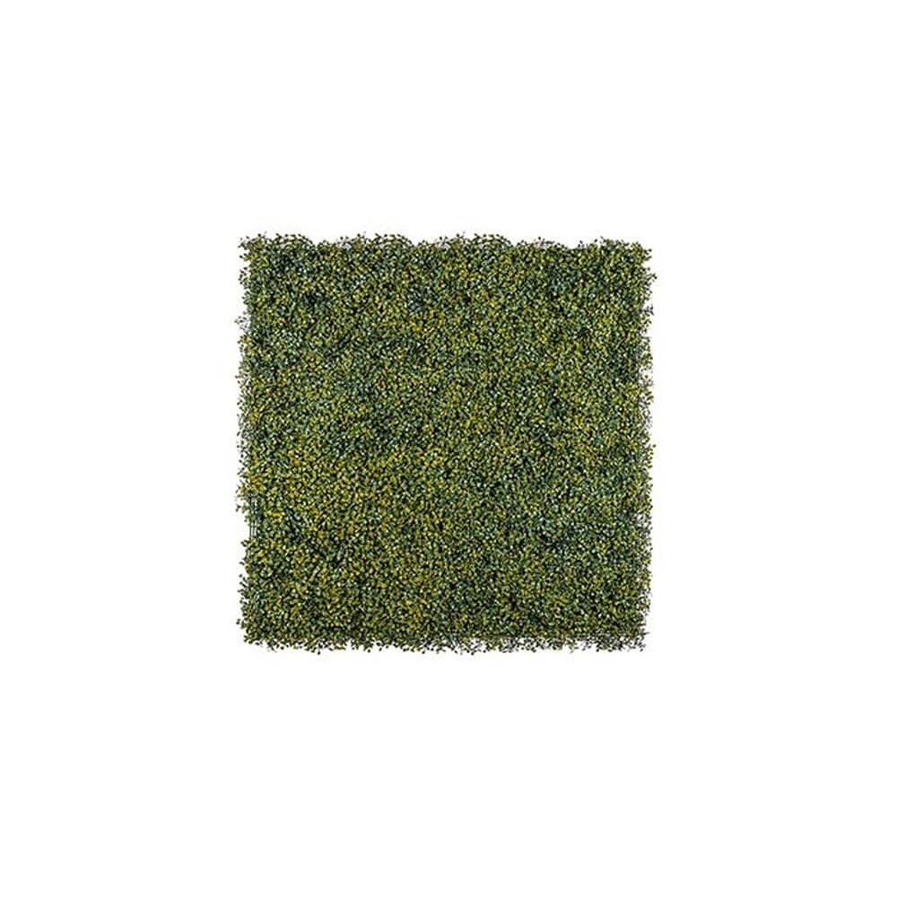 Faux Outdoor Boxwood Wall Panel - 100x100cm